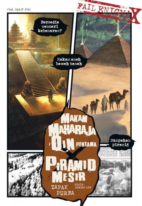 Fail Enigma-X: Makam Maharaja Qin Pertama X Piramid Mesir Tapak Purba