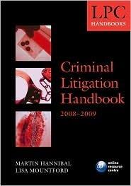 Criminal Litigation Handbook 2008-2009