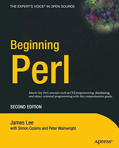 Beginning Perl (Second Edition)