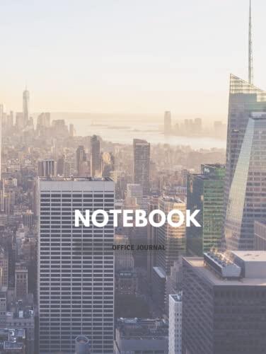 Office Journal Notebook: Hardcover Cloth 8.25" x 11" Notebook Journal with 150 ruled pages - Perfect for work, writing, and journaling/ Colleague Notebook /Bleed/.