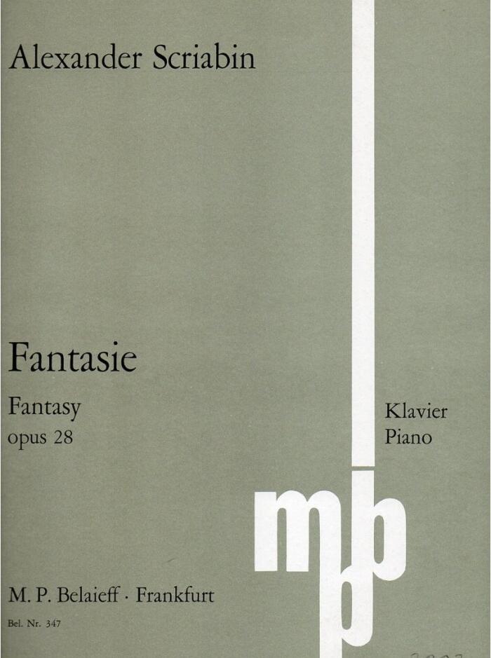 Fantaisie (Fantasy), Opus 28