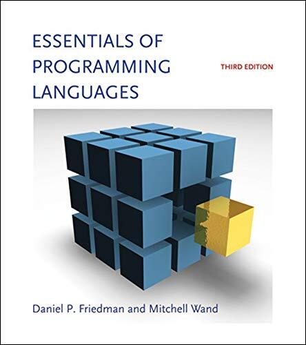 Essentials of Programming Languages (Third Edition)