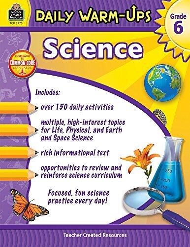 Daily Warm-Ups: Science Grade 6: Science Grade 6