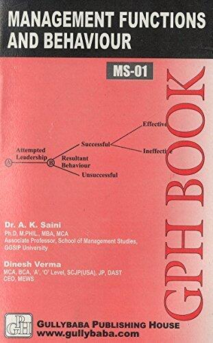 MS1 Management Functions and Behaviour