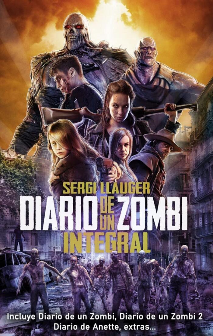 Diario de un Zombi INTEGRAL : Incluye los dos volúmenes con sus portadas, además de el inédito “Diario de Anette” así como una serie de alucinantes ilustraciones sobre la novela.