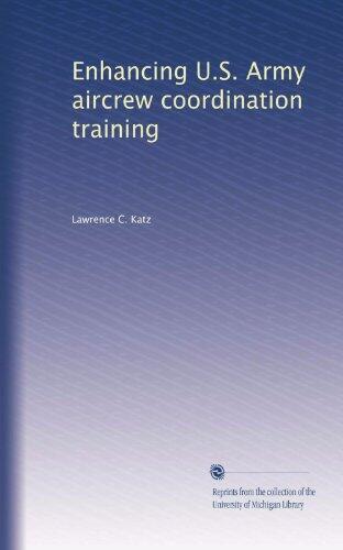 Enhancing U.S. Army aircrew coordination training