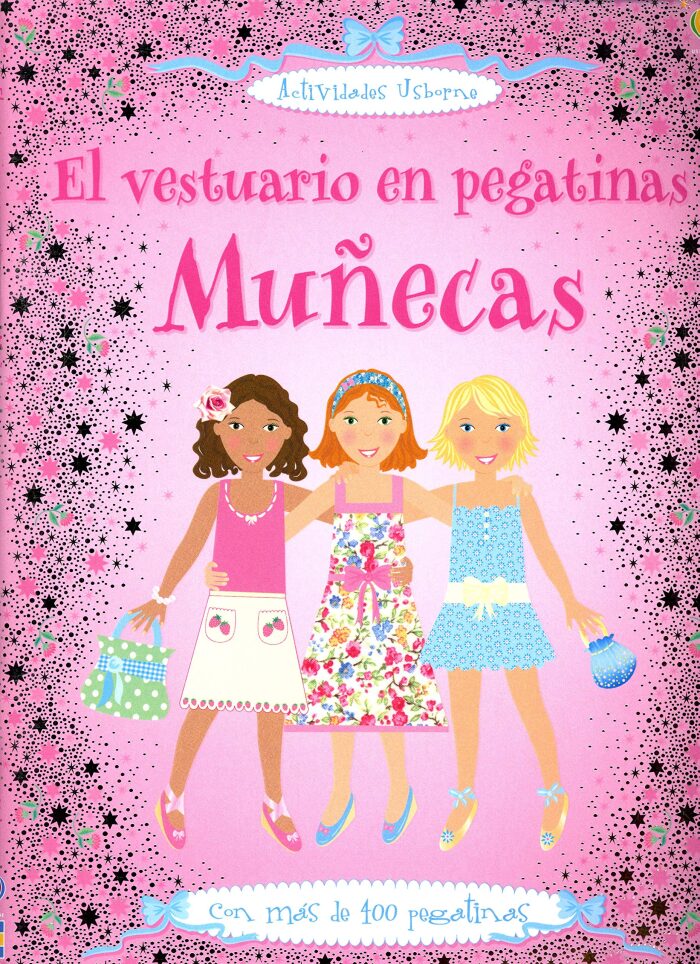 Muñecas. El vestuario en pegatinas