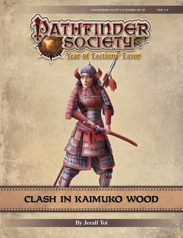 Pathfinder Society Scenario #9-19: Clash in Kaimuko Wood
