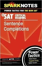 SAT Critical Reading: Sentence Completions