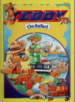 Teddy on Safari
