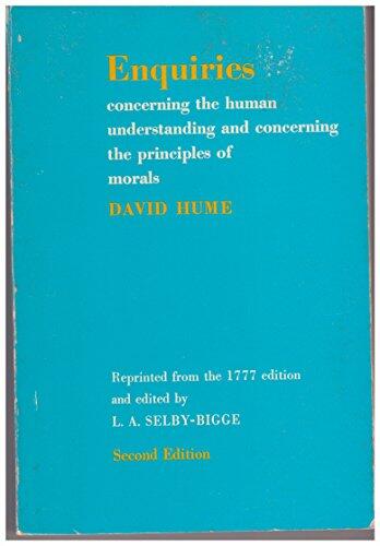 An Enquiry Concerning Human Understanding