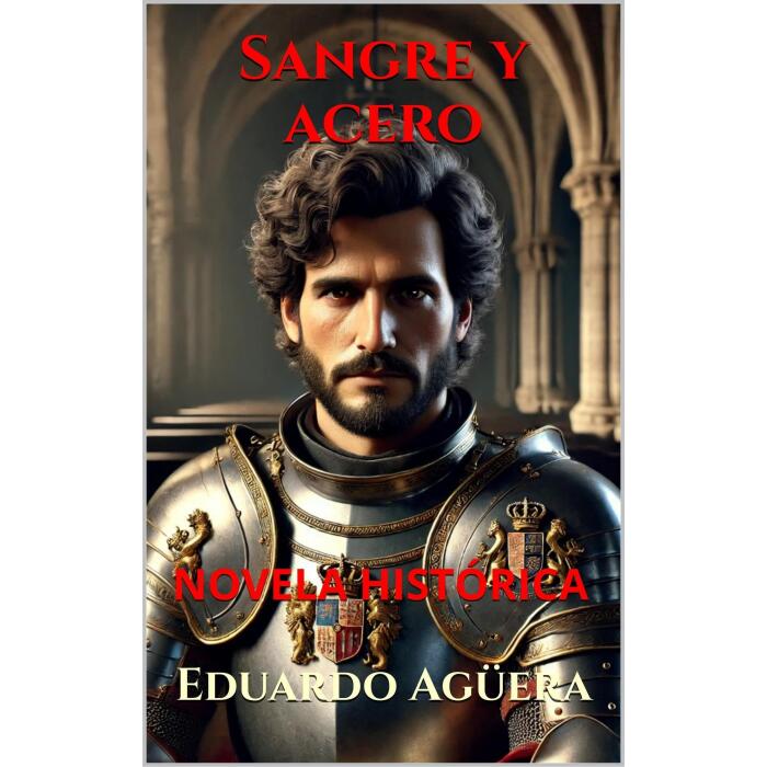 Sangre y Acero: Novela. Tiempos del Cid Campeador, la vida de un rey valiente, que sólo piensa en el bienestar de sus reinos. Conquistas, envidias, lo quieren muerto.