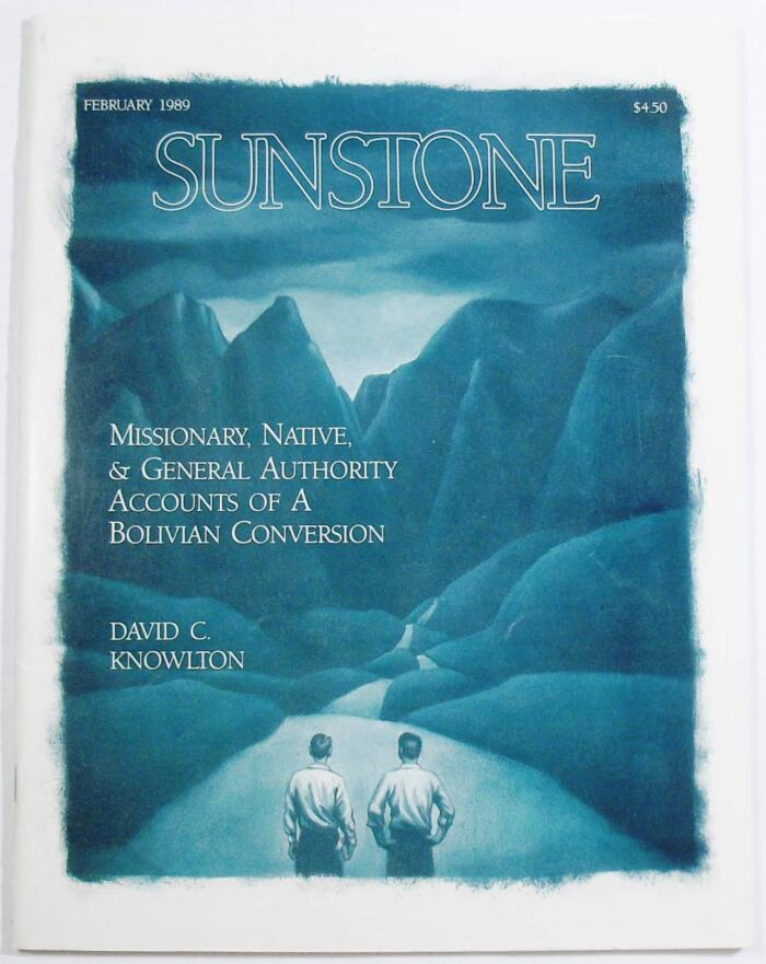 Sunstone Vol. 13:1, Issue 69, February 1989