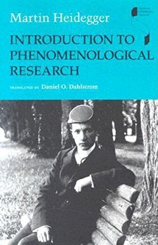 [(Introduction to Phenomenological Research)] [Author: Martin Heidegger] published on
