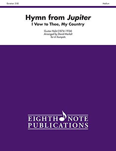 Hymn from Jupiter: I Vow to Thee, My Country, Score & Parts
