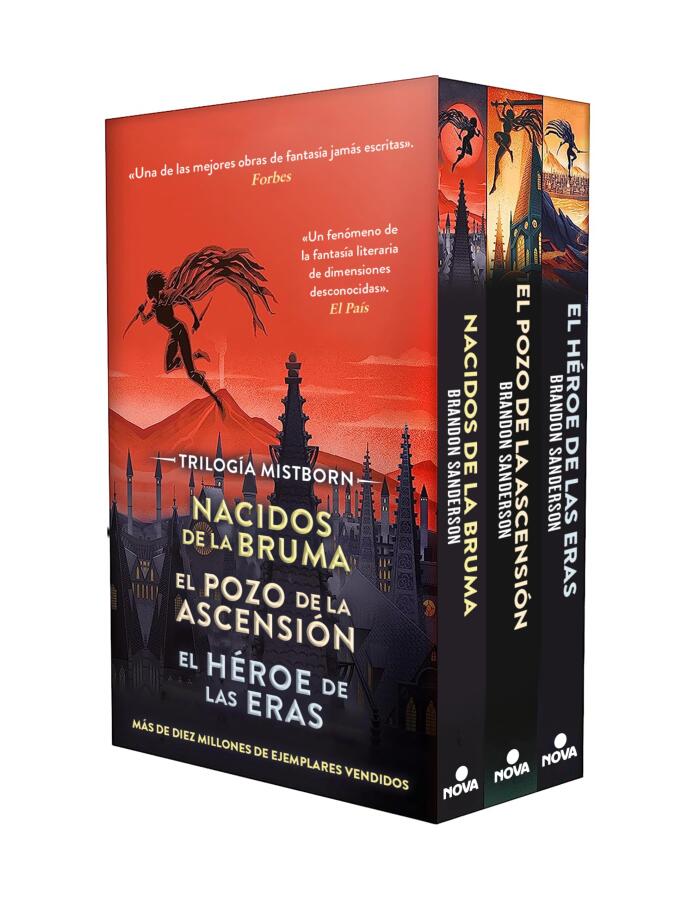 Estuche Trilogía Original Mistborn (Nacidos de la Bruma | El Pozo de la Ascensión | El Héroe de las Eras)