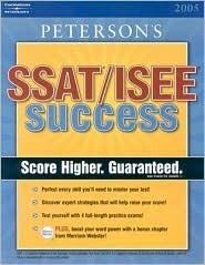 Ssat/Isee Success 2005