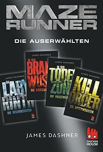 Maze Runner - 4 x Die Auserwählten: Exkusive E-Box: Im Labyrinth, In der Brandwüste, In der Todeszone, Kill Order