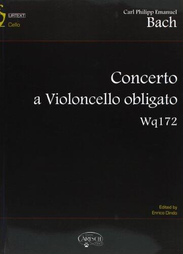 Carl Philipp Emanuel Bach: Concerto Violoncello Wq172+CD. Partitions, CD pour Violoncelle