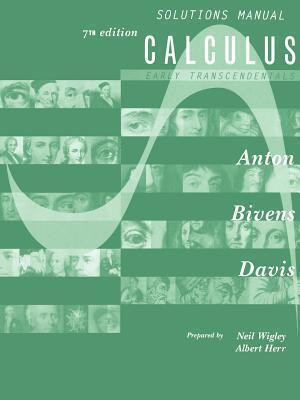 Calculus, Early Transcendentals, Instructor's Solutions Manual
