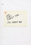 D is for Drawing: Art Ain't About You It's About We