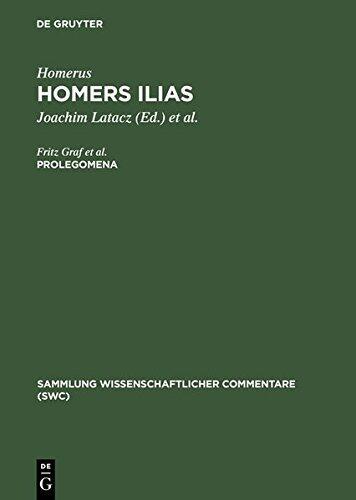 Prolegomena (Sammlung Wissenschaftlicher Commentare (SWC))