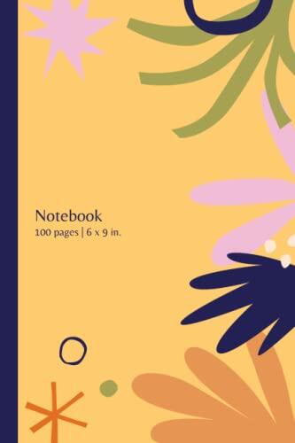 Bloom Journal Notebook: Blooming, Floral and Modern Composition Diary