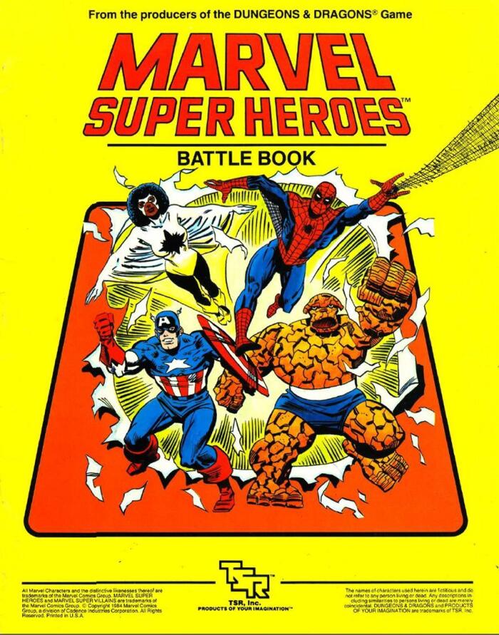 Marvel Super Heroes Battle Book