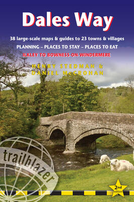 Dales Way: British Walking Guide: 38 Large-Scale Walking Maps (1:20,000) & Guides to 33 Towns & Villages - Planning, Places to Stay, Places to Eat - ...