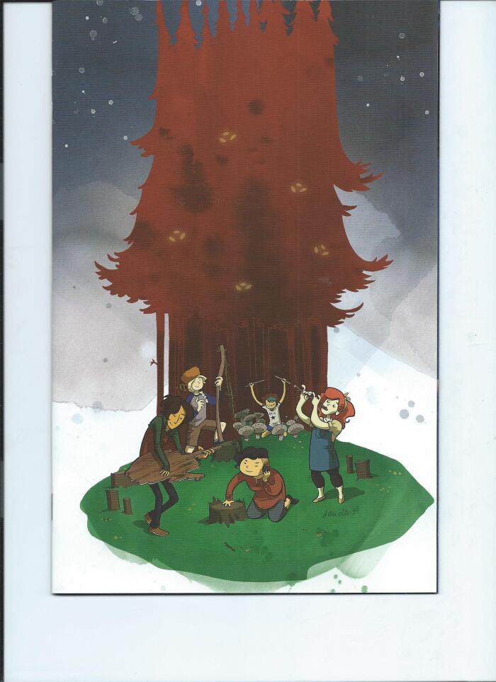 Lumberjanes #1 Cover B Madeleine Flores 1:15 Incentive VIRGIN Variant
