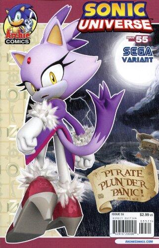 Sonic Universe #55 Sega Variant Cover Comic Book 2013 - Archie