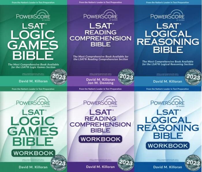 The PowerScore LSAT Bible Trilogy Practice Pack 2023