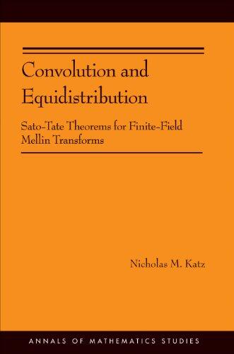 Convolution and Equidistribution: Sato-Tate Theorems for Finite-Field Mellin Transforms