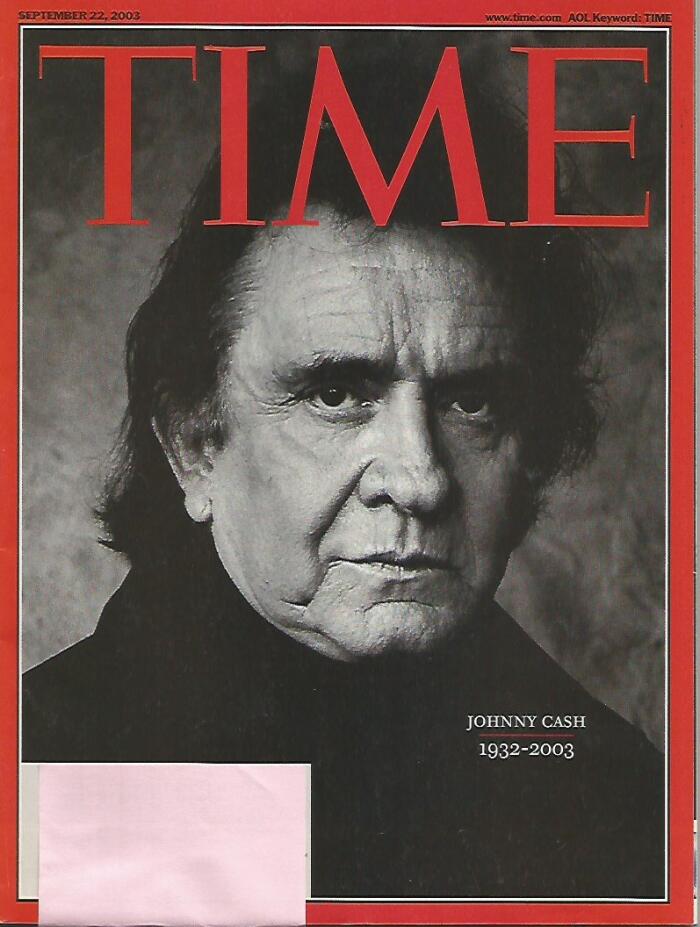 Time Magazine (Sep 22, 2003) -- Johnny Cash