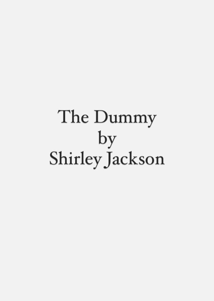 The Dummy