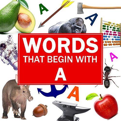 Children's Books: Words That Begin With "A" [kids learning books]