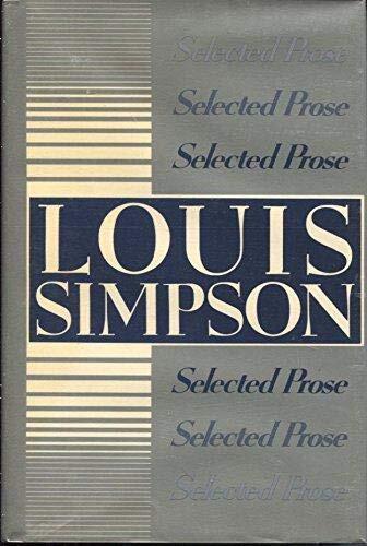 Selected Prose