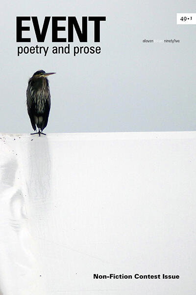 Event Poetry and Prose (49/1): Non-Fiction Contest Issue