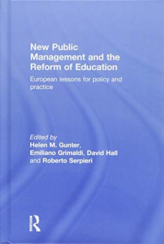 New Public Management and the Reform of Education