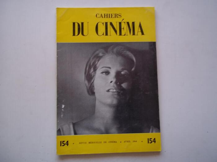 Cahiers Du Cinema Magazine #154 (April 1964) Revue Mensuelle De Cinema