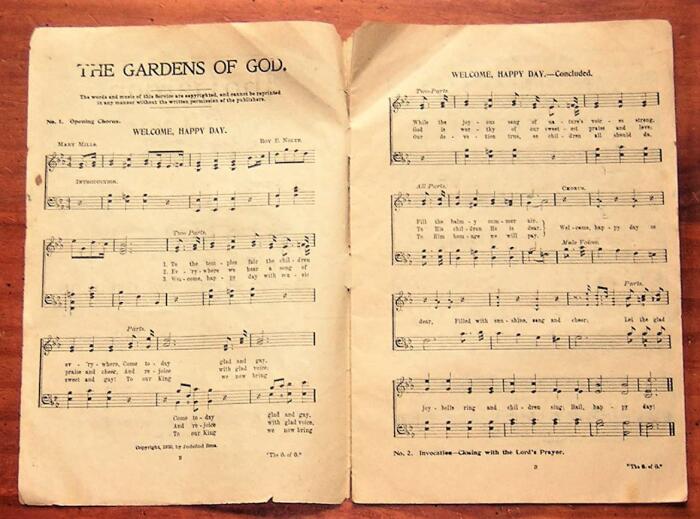 The Gardens of God: A Beautiful Children's Day Service