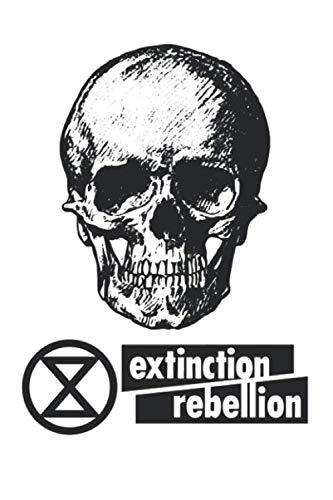 Extinction Rebellion Skull Design Note Book