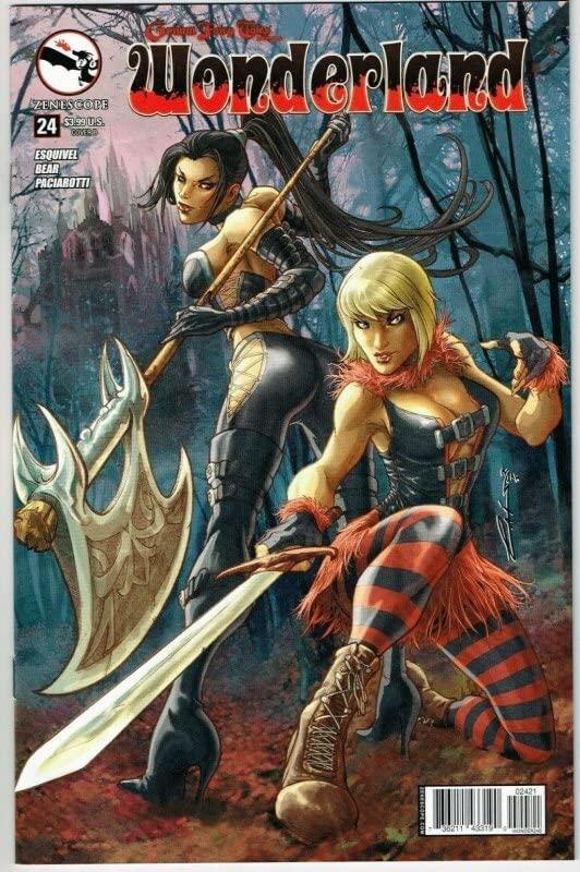 Wonderland No. 24 Cover B by Emilio Laiso