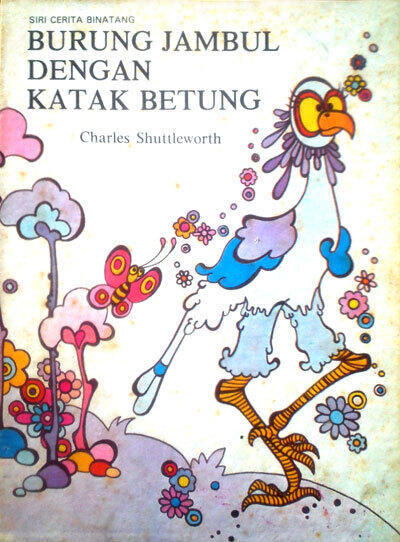 Burung Jambul dengan Katak Betung