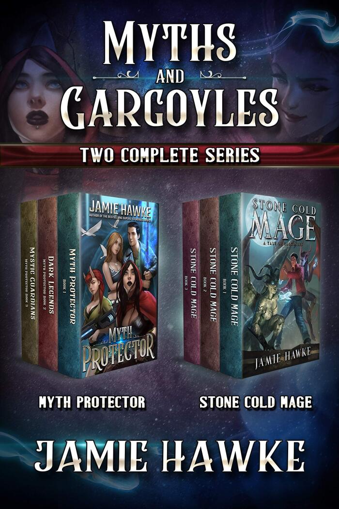 Myths and Gargoyles: The Complete Series Omnibus - Fantasy LitRPG