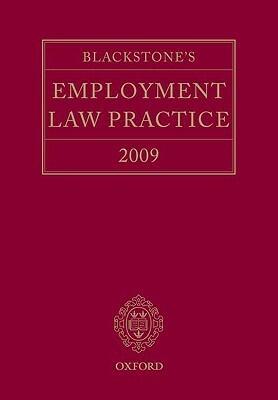 Blackstone's Employment Law Practice 2009