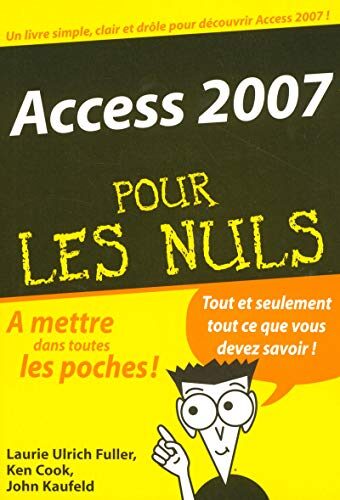 Access 2007 Poche Pour les nuls