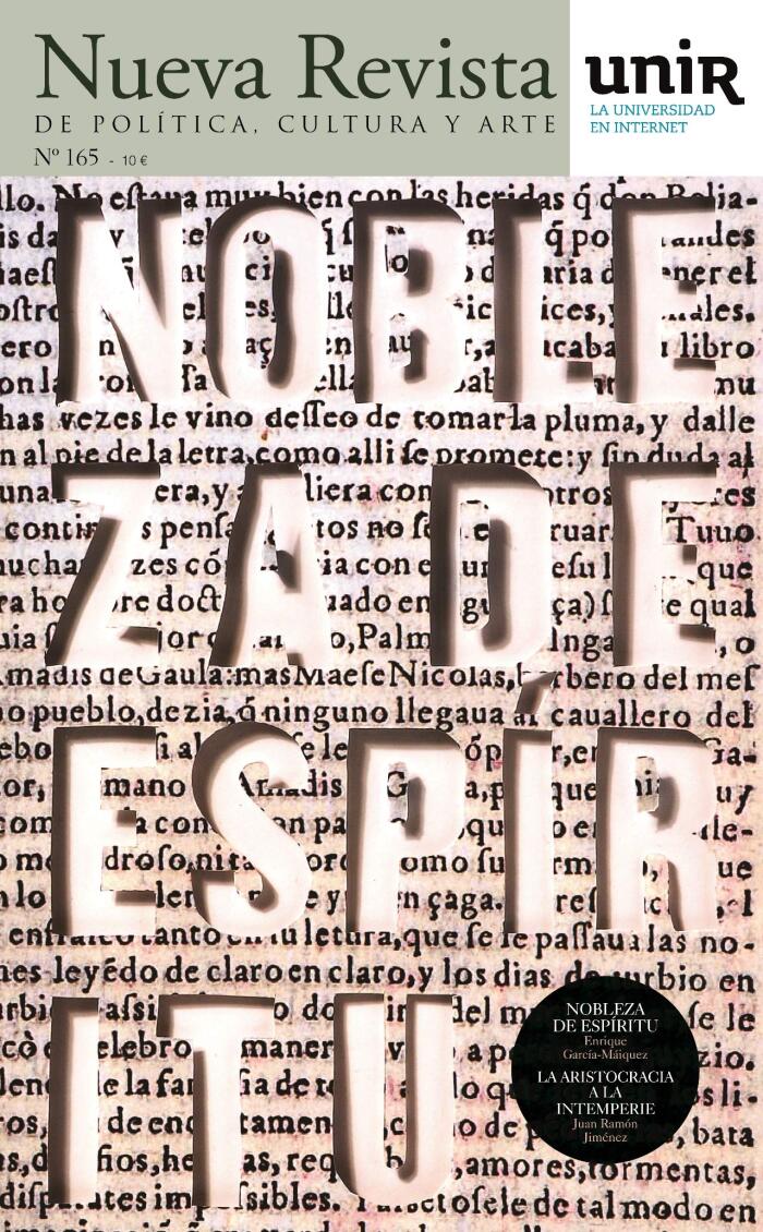 Nobleza de espíritu: La olvidad idea de nobleza de espíritu (Nueva Revista nº 166)