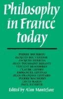 Philosophy in France Today