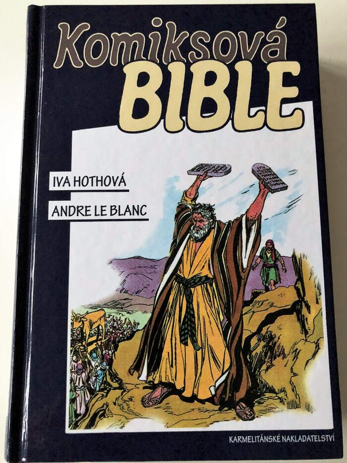 Komiksová Bible / Czech Edition of The Picture Bible from David C Cook Publishing / Czech Language Bible Comic for Children and Teenagers